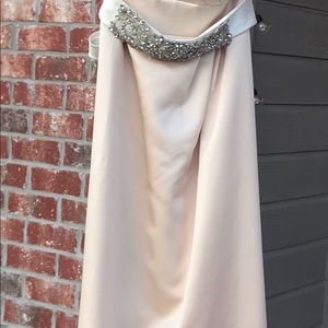 Alfred Angelo Dresses - Champagne Sweetheart Gown, With Sash Alfred Angelo Dresses - Champagne Sweetheart Gown, With Sash
